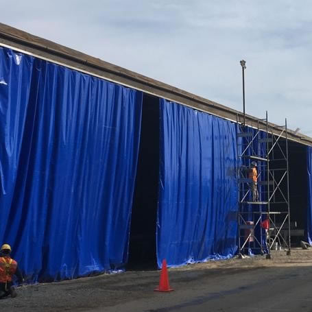 Cobertura de Lona para Estructuras