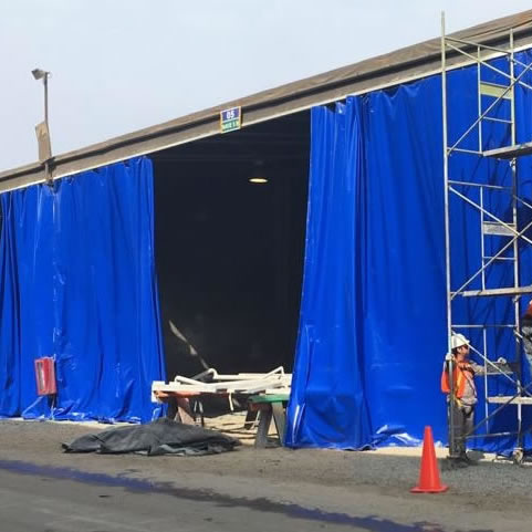 Cobertura de Lona para Estructuras